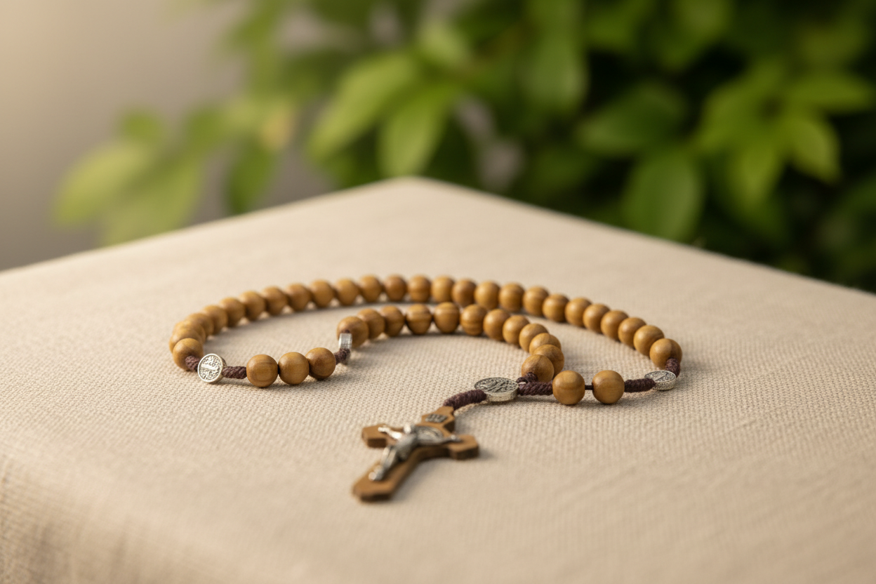 Wooden Rosary Product Image